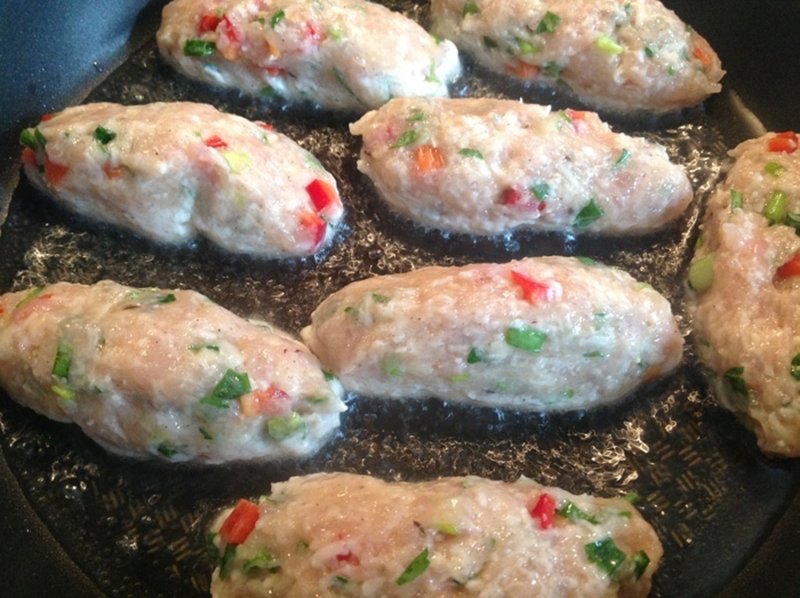 котлеты из куриного фарша
