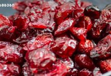 ალუბლის ჩირი, გამორჩეული ტკბილ-მჟავე გემოთი