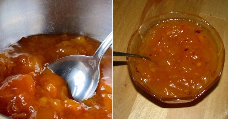 рецепт хурмового варенья