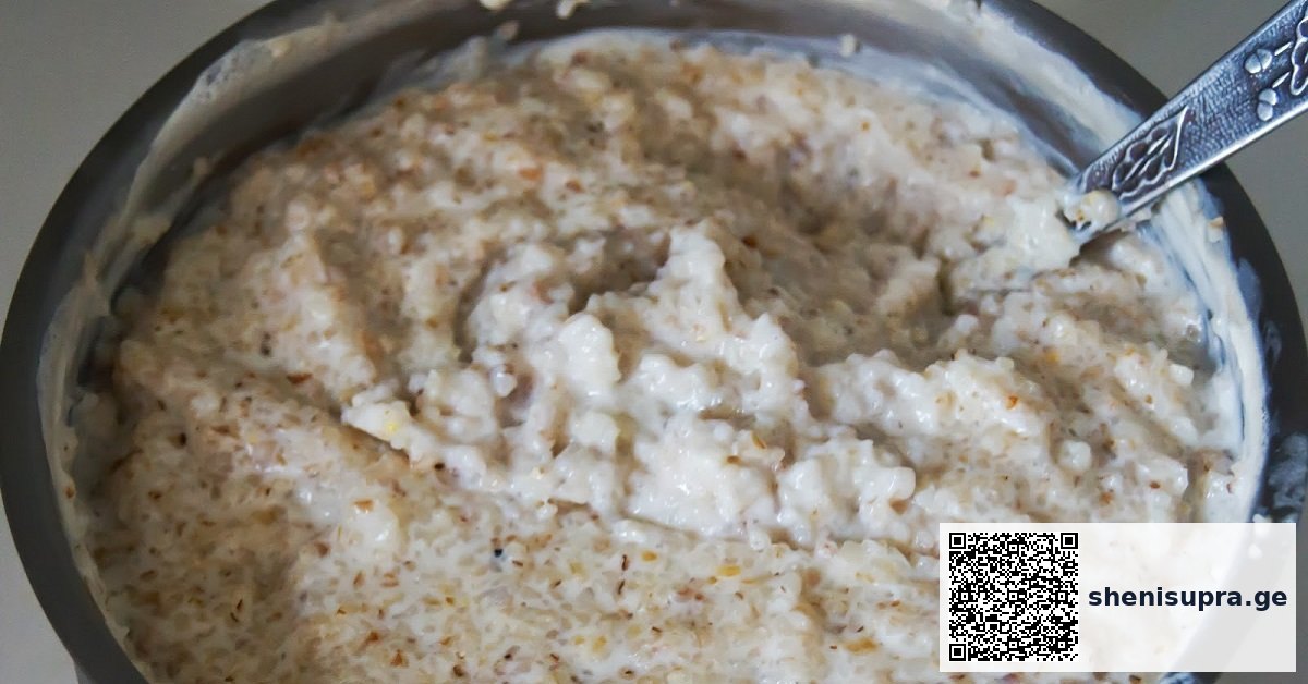 ქერის ფაფა წყალზე — ტიბეტელი ბერების რეცეპტი